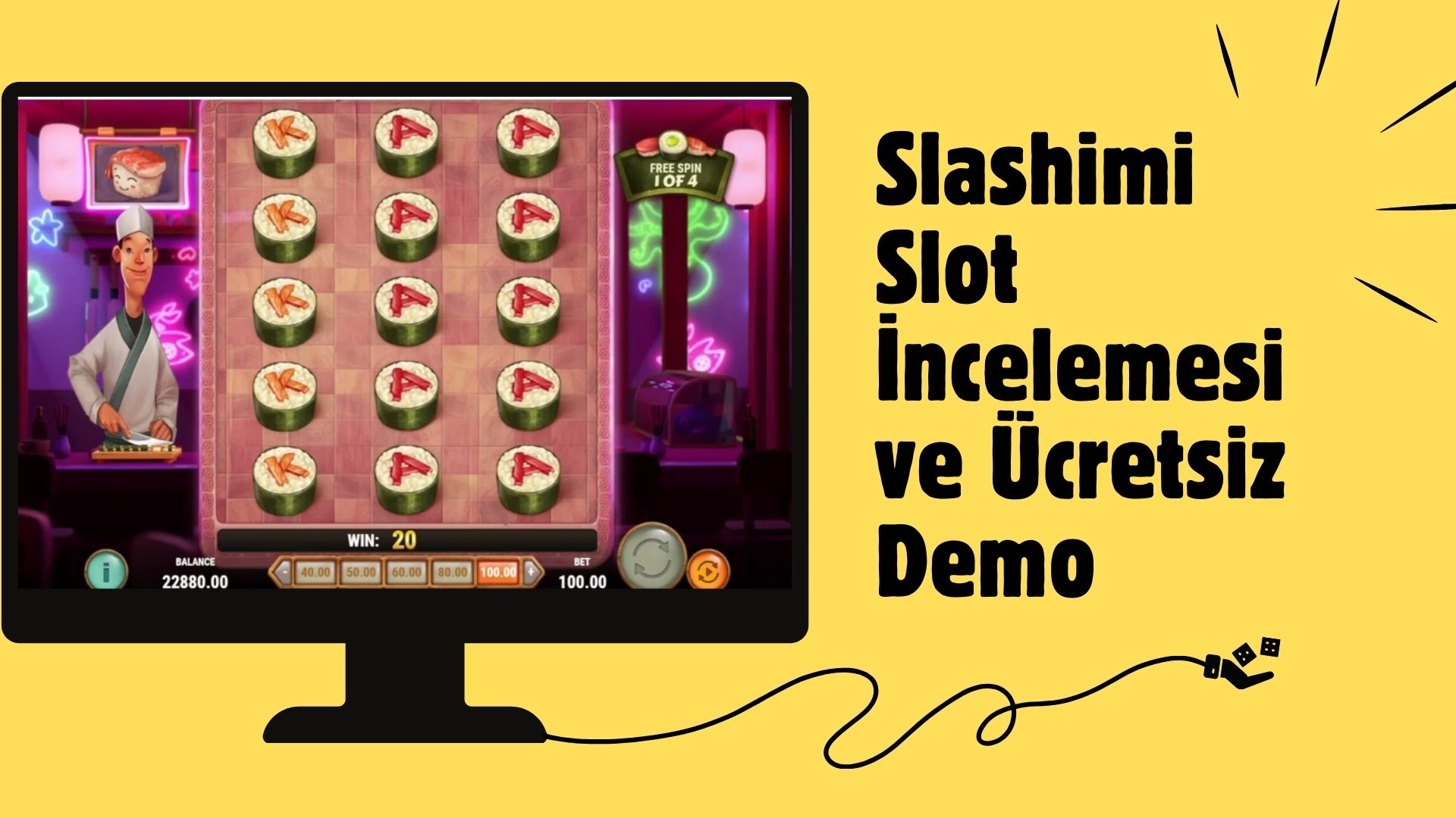 Slashimi Slot incelemesi ve Ücretsiz Demo